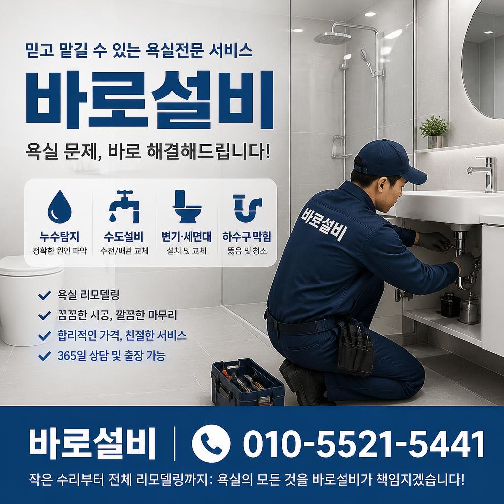 욕실 시공 대표 사진